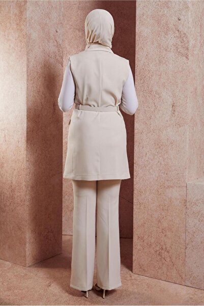 Alvina BELTED VESTED PANT SET 44454