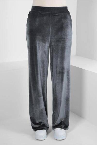 Alvina GENİŞ PAÇA KADİFE PANTOLON 70643