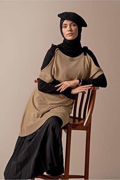 Alvina Lace-Up Kit Sweater 41038