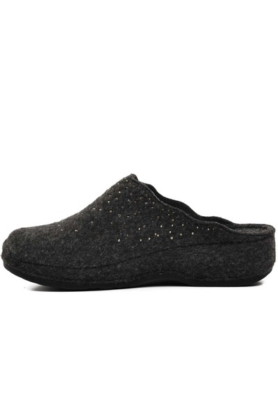 Kocamanlar Ayakkabı Bento k-10909 women's orthopedic slippers black