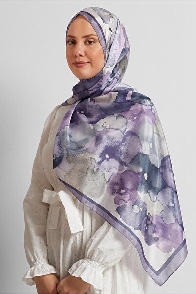 Alvina Patterned Voile Shal 8573