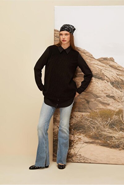 Alvina GÖMLEK YAKA TUNİK 45992