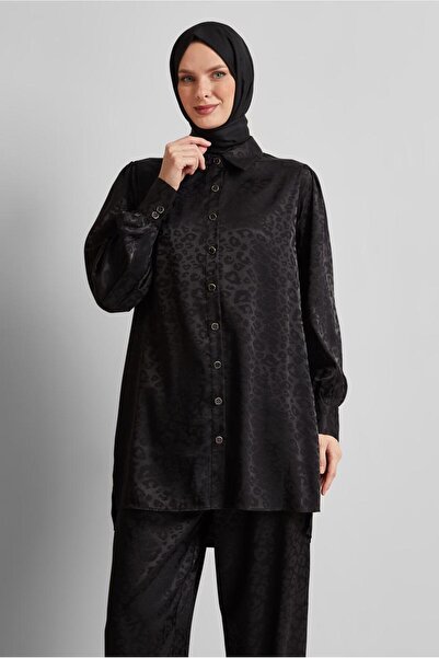 Alvina Jacquard Satin Pants Suit 45580