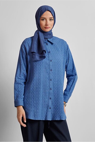 Alvina Shirt Collar Tunic 44818