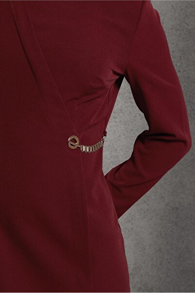 Alvina ZİNCİR DETAYLI ELBİSE 45224