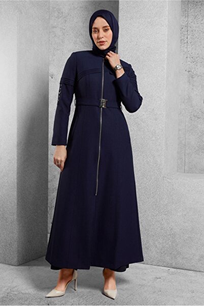 Alvina Overcoat with Judge Collar and Belt 10474