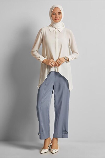 Alvina Wide Leg Lyocell Pants 70889