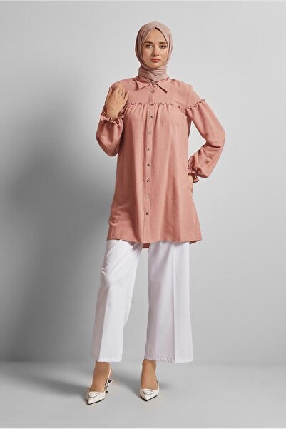 Alvina Shirt Collar Tunic 45690