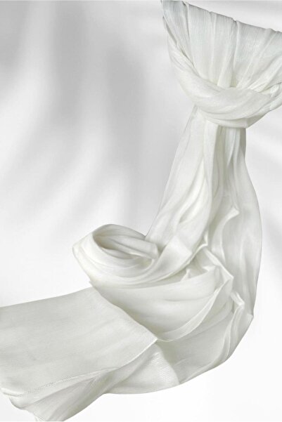 TRENDTESETTÜR Women White Janjan Shal t 5000