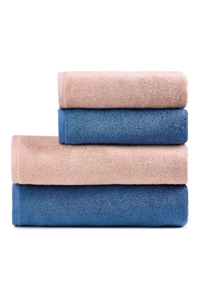 OEM Set of 4 premium PURE TERRY towels, 580 g/m², 100% cotton, soft, fluffy, with hangers