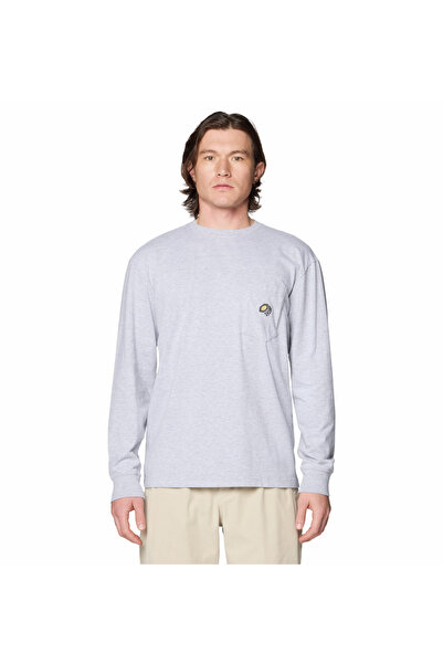 Mountain Hardwear MHW Logo Pocket Relaxed Erkek Uzun Kollu T-Shirt