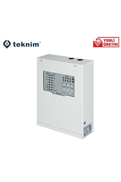 TEKNIM TFP-3124 4 Bölgeli Konvansiyonel Yangın Alarm Paneli Tek Akü İle Çalışır (Akü Hariç)