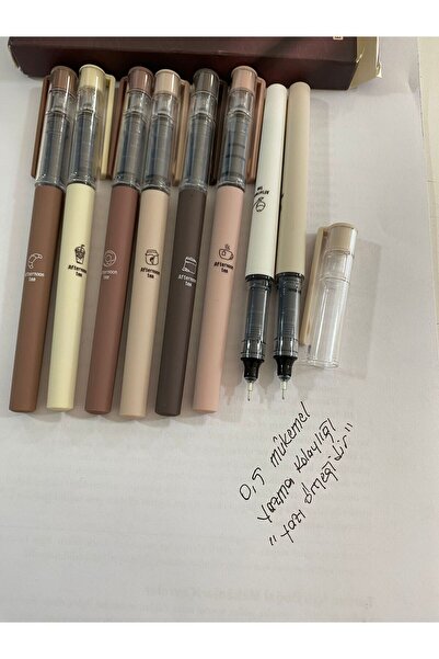 After Kahve Temalı Aftermoon Tea 0.5 Jel Siyah Kalem (2 ADET )