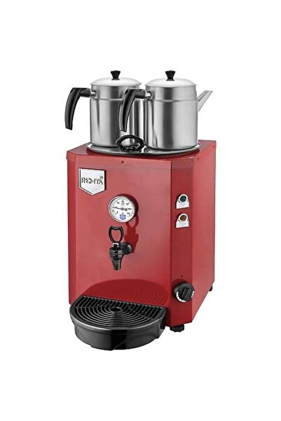 Remta Jumbo Çay Makinası 13 Lt Çift Demlikli Çay Kazanı