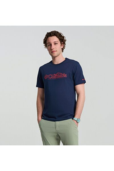 Columbia Ανδρικό κοντομάνικο μπλουζάκι με επώνυμα CSC Peaks