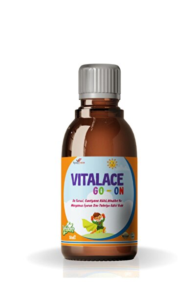 WODENFORTİS VITALACE GO-ON Bitkisel, Iştah Açmaya Yardımcı, Büyüme Ve Gelişime Destek Gıda Takviyesi (150ML ŞURUP)