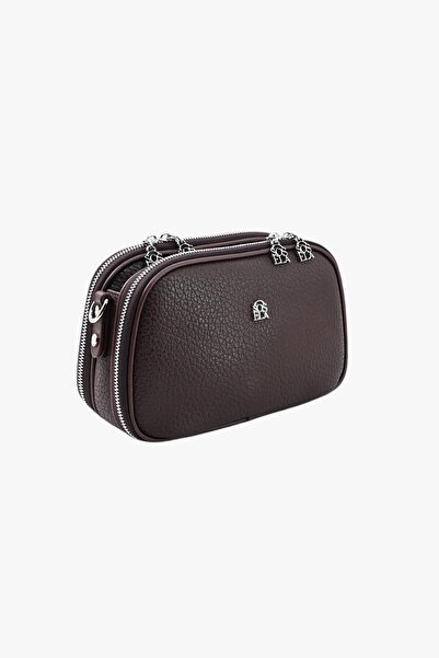 SOSELA 67-7158 Women's Brown Crossbody Bag