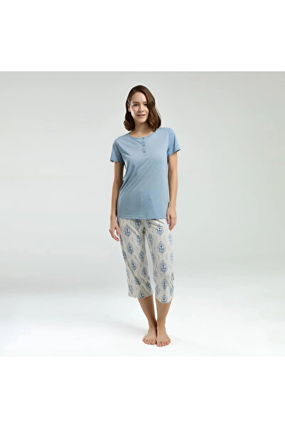 Arnetta 3258X Women's Plus Size Capri Summer Pajamas