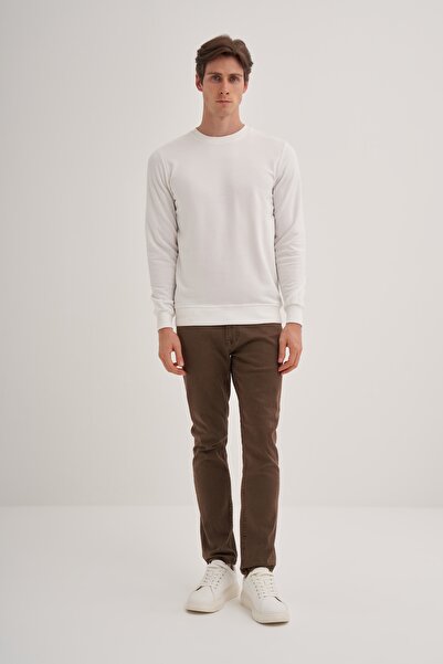 Cazador Slim Fit Seasonal 3 Thread Cotton Blend Sweatshirt