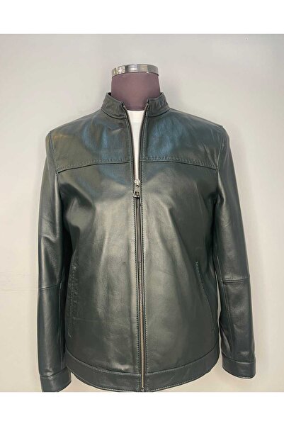 RIOTELLI سترة رجالية من الجلد الطبيعي من هاكم ياكا