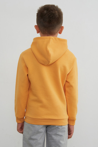Fulla Moda 3 Thread Kangaroo Pocket Hooded Boy's Sweatshirt