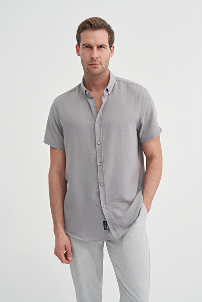 Cazador Риза с къс ръкав Slim Fit Slim Cut