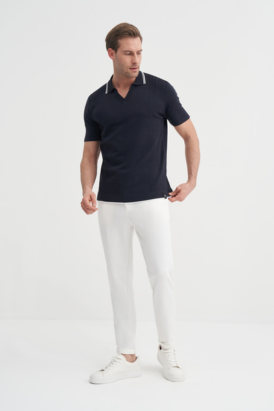Cazador Polo Neck Regular Fit Knitwear T-Shirt