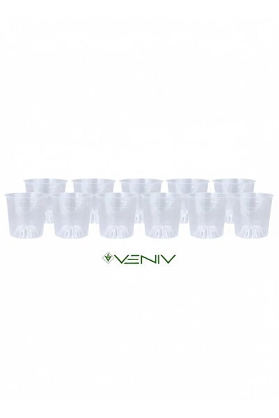 VENİV AGRİCULTURE Orkide Yetiştirme Saksısı(POT) 10 Adet-0.75l
