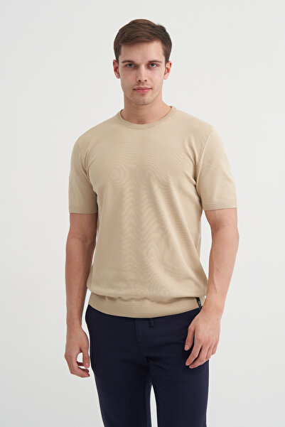 Cazador Caz 3030 Велосипедна комір Regular Fit Віскозний трикотажний футболка