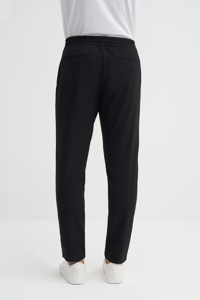 Cazador Men's Jogger Slim Fit Elastic Lace-Up Stylish Fabric Pants