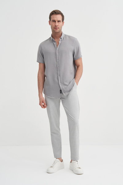 Cazador Риза с къс ръкав Slim Fit Slim Cut