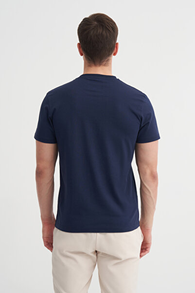 Cazador Μπλουζάκι με βαμβακερή στάμπα με λεπτή εφαρμογή