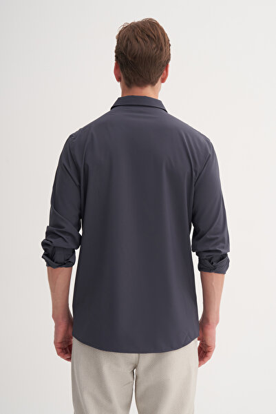 Cazador Сорочка з довгими рукавами Regular Fit з віскозного полотна