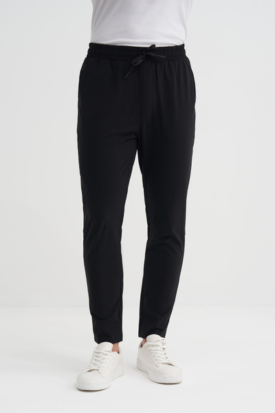 Cazador Jogger Nort Pants with Laced Waist and Pockets, Straight Leg