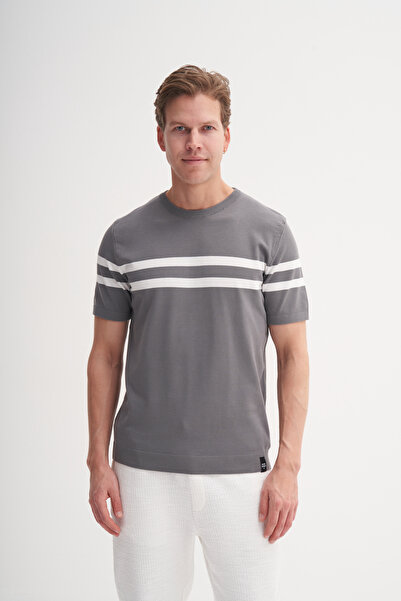 Cazador Πλεκτό μπλουζάκι με κανονική εφαρμογή με λαιμόκοψη