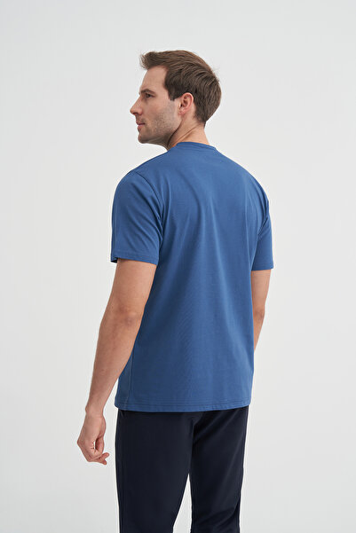 Cazador Βαμβακερό μπλουζάκι με κανονική εφαρμογή με λαιμόκοψη