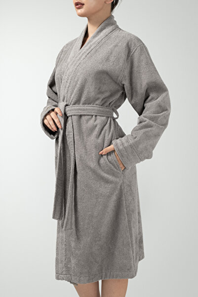 COTTONMANIA Lapis Robe 404 - Yeni Trend, Unisex Premium Bornoz
