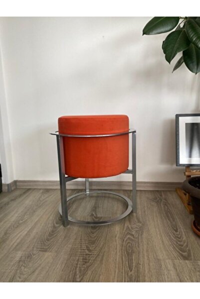 OEM Metallic round stool with aluminum profile structure