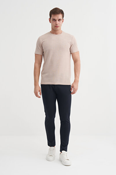 Cazador Πλεκτό μπλουζάκι με λαιμόκοψη με λεπτή εφαρμογή