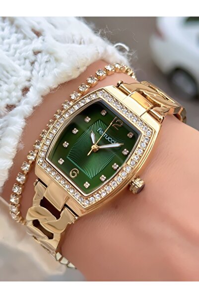 Ferrucci Steel Cord Chain ​​Model Women's Watch 3 Atm Waterproof 2 Years Mech...