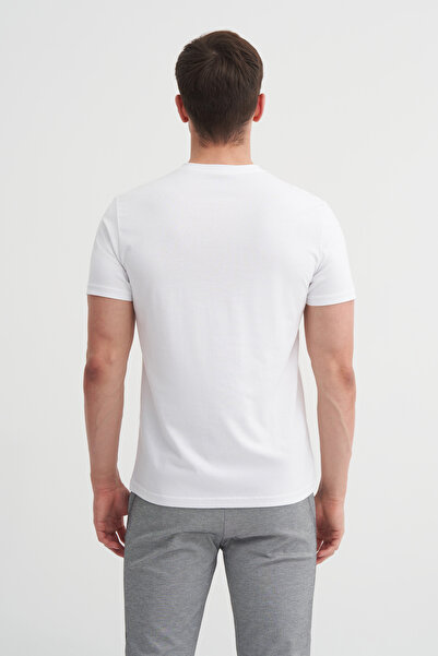 Cazador Сlim Fit велосипедний комір бавовняна футболка