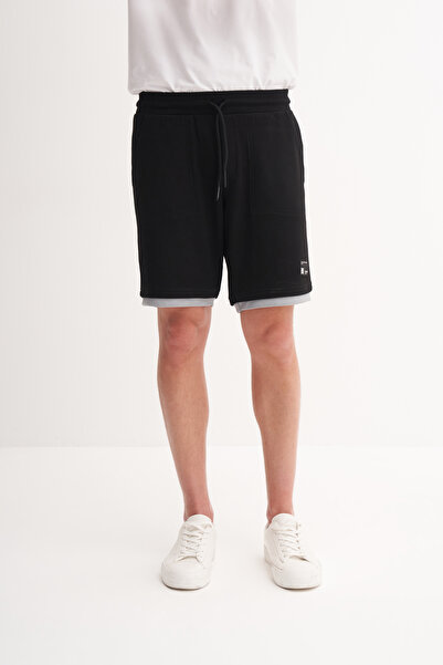 Cazador Бермуди з регулярним кроєм, з жакардовим плетінням