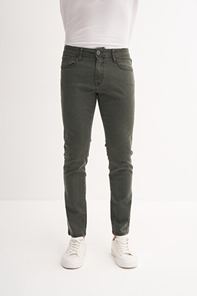 Cazador Parker Extra Slim Fit Denim Pantolon Normal Paça Normal Bel