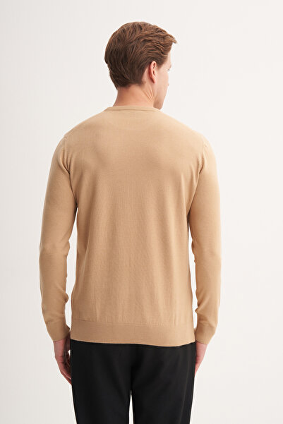 Cazador Slim Fit Soft Touch Basic Crew Neck Sweater
