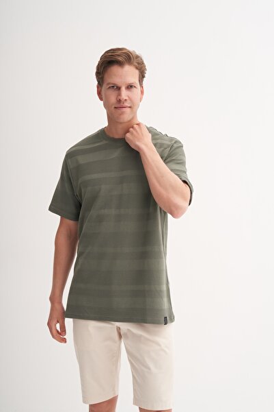 Cazador Crew Neck Regular Fit Knitted T-Shirt