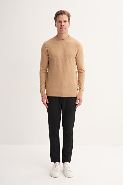 Cazador Slim Fit Soft Touch Basic Crew Neck Sweater