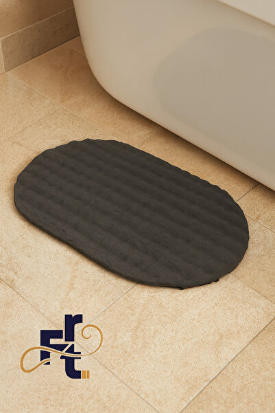 Frt Export Αντιολισθητικό χαλάκι μπάνιου από βελούδινο υλικό Bubble, απορροφη...
