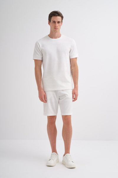 Cazador Σορτς βερμούδας με πλεκτή υφή κανονική εφαρμογή