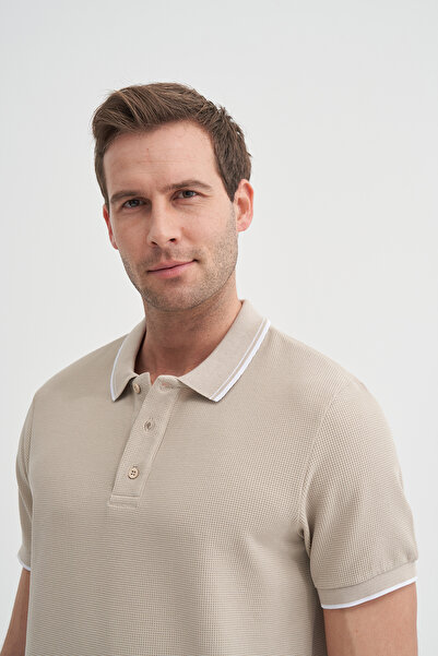 Cazador Μπλουζάκι με λεπτή εφαρμογή με λαιμόκοψη με απαλή υφή