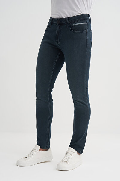 Cazador Parker Extra Slim Fit Denim Pantolon Normal Bel Normal Paça